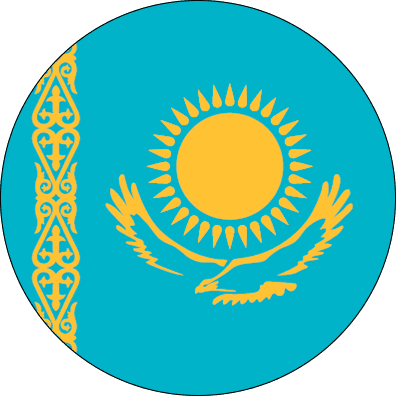 Флаг Республики Казахстан